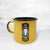 WM. Goat Coffee Enamelware Mug