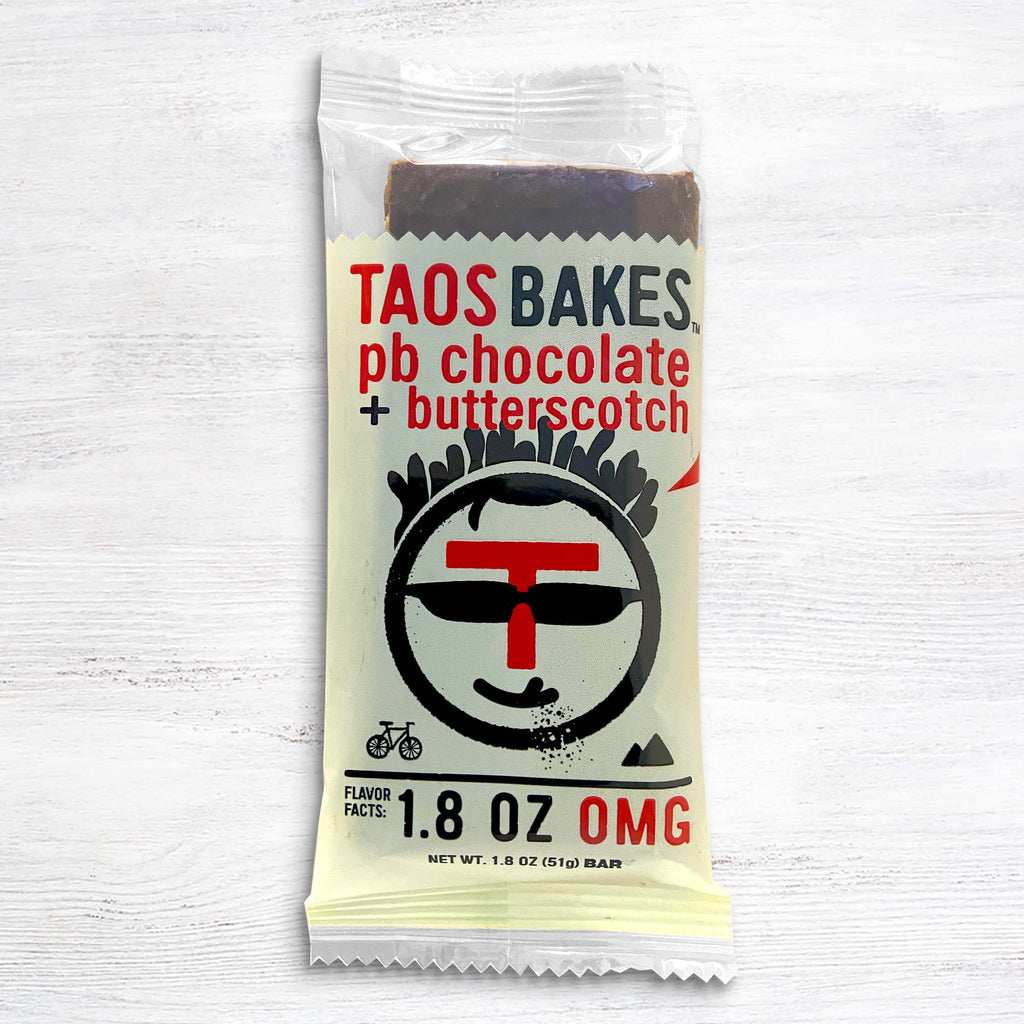 Taos Bakes PB Chocolate + Butterscotch