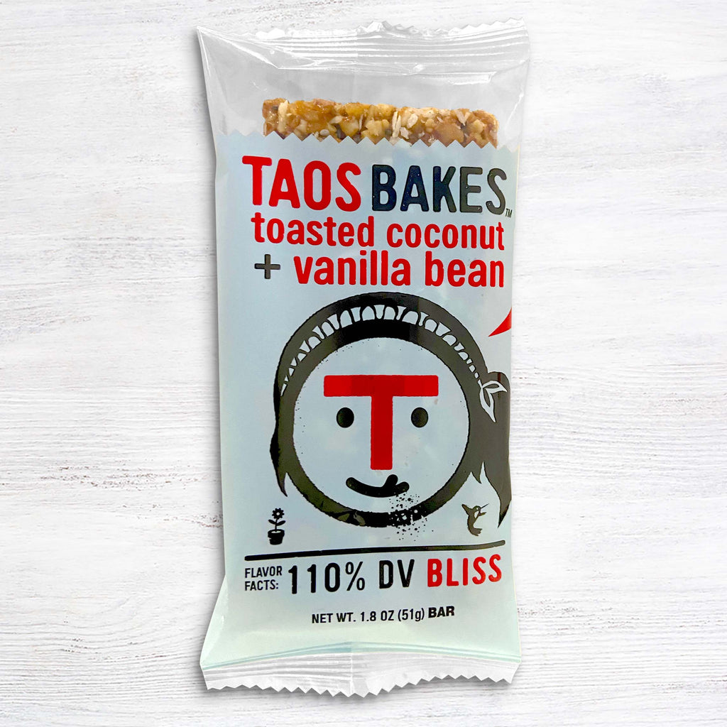 Taos Bakes Toasted Coconut + Vanilla Bean