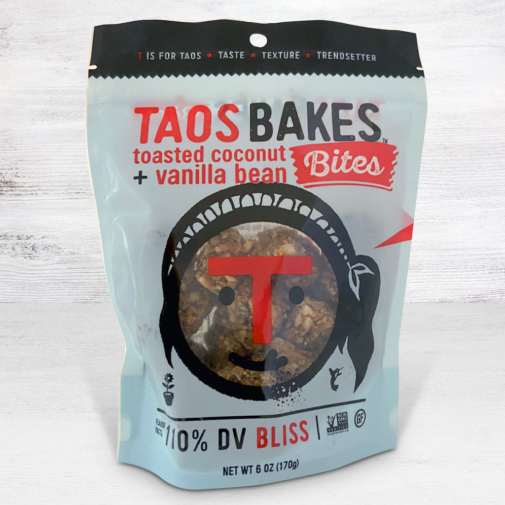Taos Bakes Bites - Toasted Coconut + Vanilla Bean