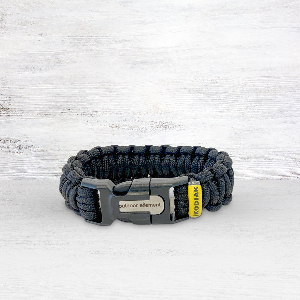 Outdoor Element Kodiak Survival Paracord Bracelet