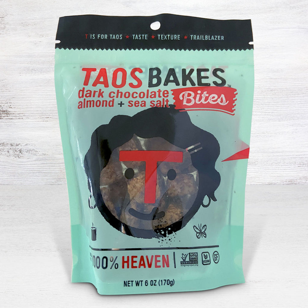 Taos Bakes Bites - Dark Chocolate Almond + Sea Salt