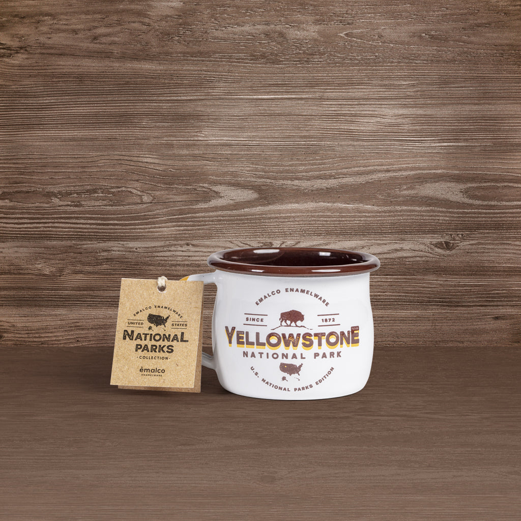 Emalco Enamel Yellowstone Coffee Mug